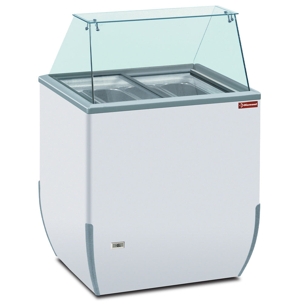 Isvitrine, 170 liter