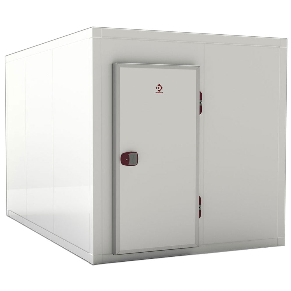 Kombikølerum ISO 100, indv. mål 2230 x 3230 & 2230 x 1830 xh 2230 mm (16,06 + 9,1 m³)