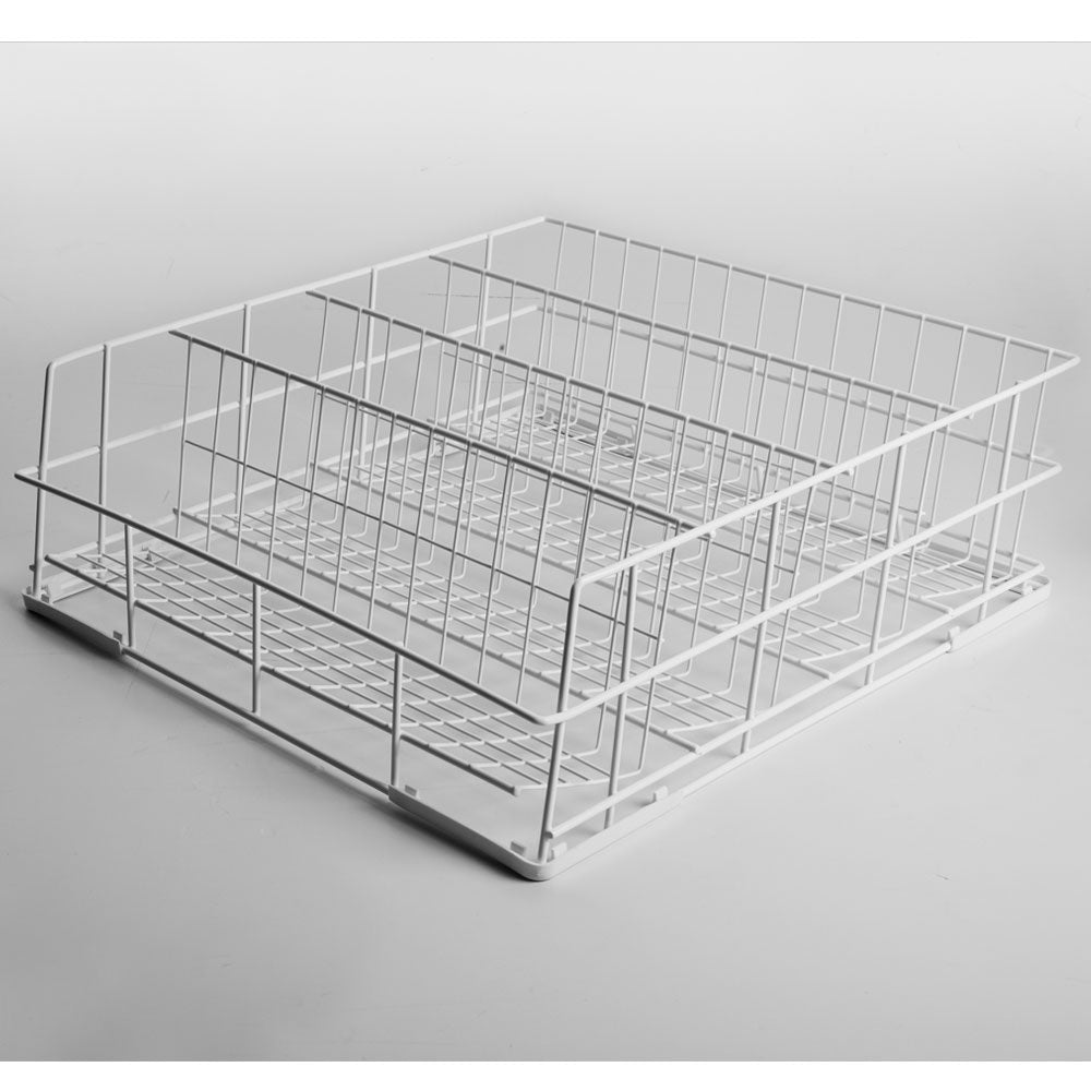 Kurv til glas Ø 110 mm, 500x500 mm Rilsan