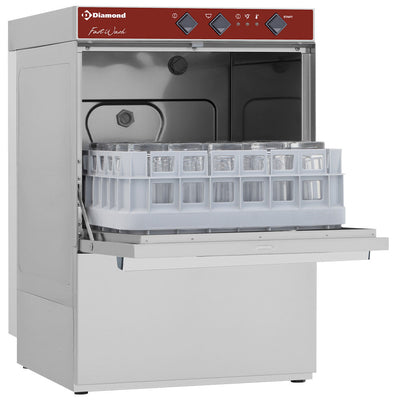 Glasswasher basket 400x400 mm + softener +DPS-LB/4