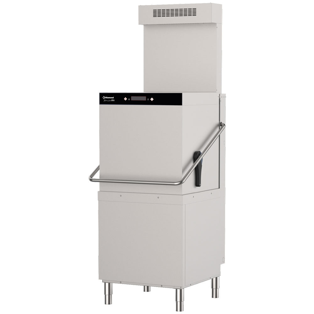 Hætteopvasker & Grydeopvasker, kurv 600x500 mm + kondensrecuperator for dampen