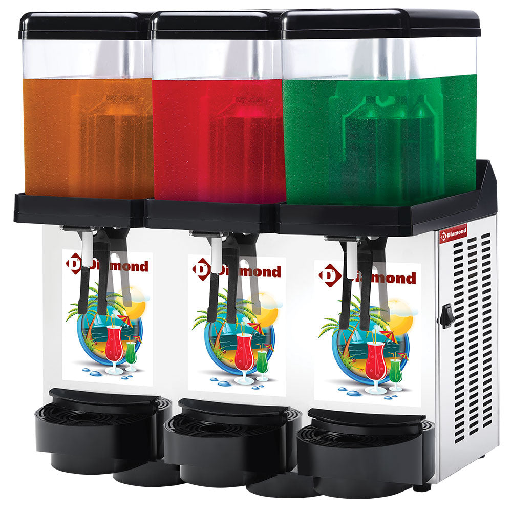 Drink dispencer, 3x 12 Lt.