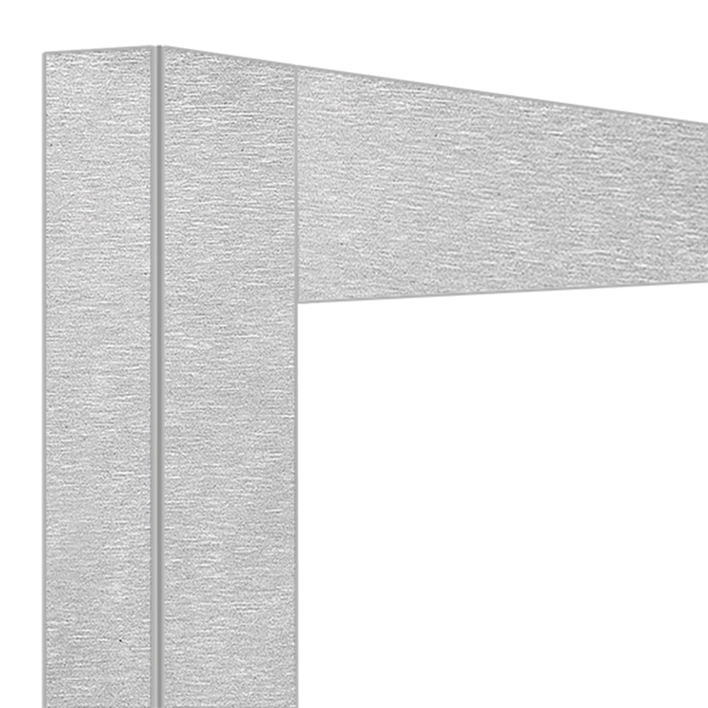 Deco junction 2x216Lt. Satin steel