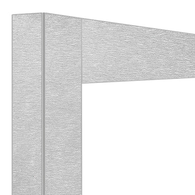 Deco junction 2x530Lt. Satin steel