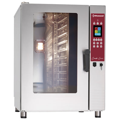 Elektrisk ovn TOUCH SCREEN damp/konvektion, 10x GN 1/1 - SELVRENSENDE