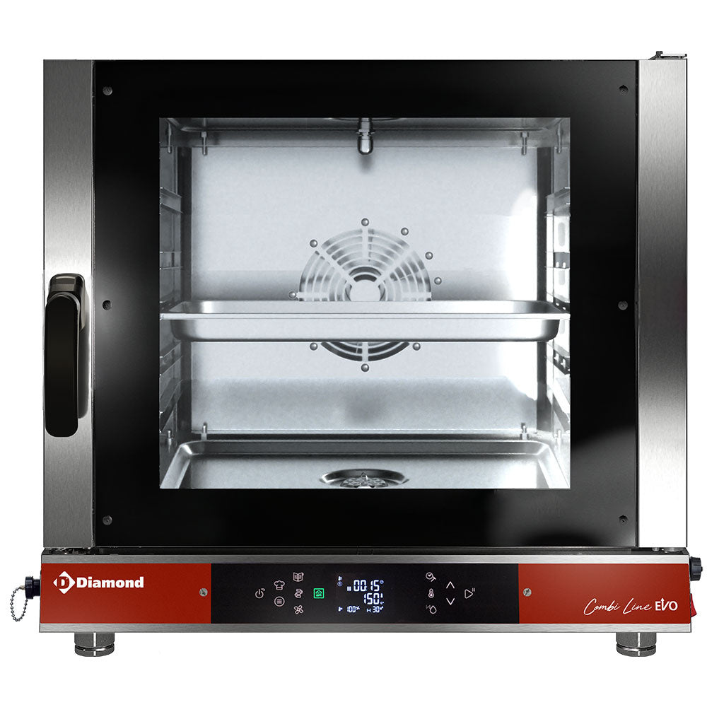 Electric oven, TOUCH/DIGIT steam/convection, 5x GN 1/1 - AUTO-CLEANING
