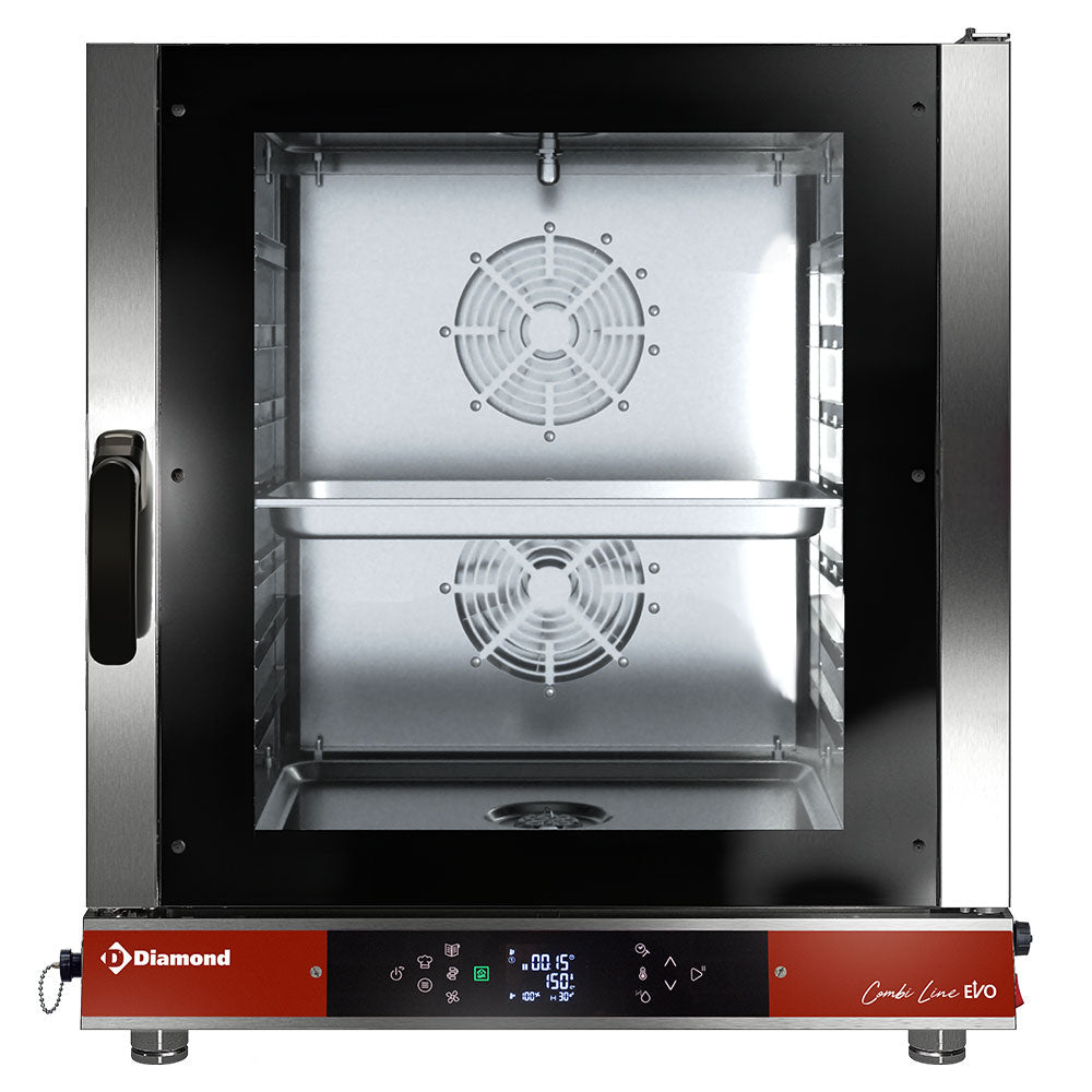 Electric oven, TOUCH/DIGIT steam/convection, 7x GN 1/1 - AUTO-CLEANING