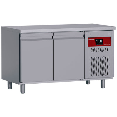 Ventileret kølebord, 2 døre GN 1/1, 260 liter