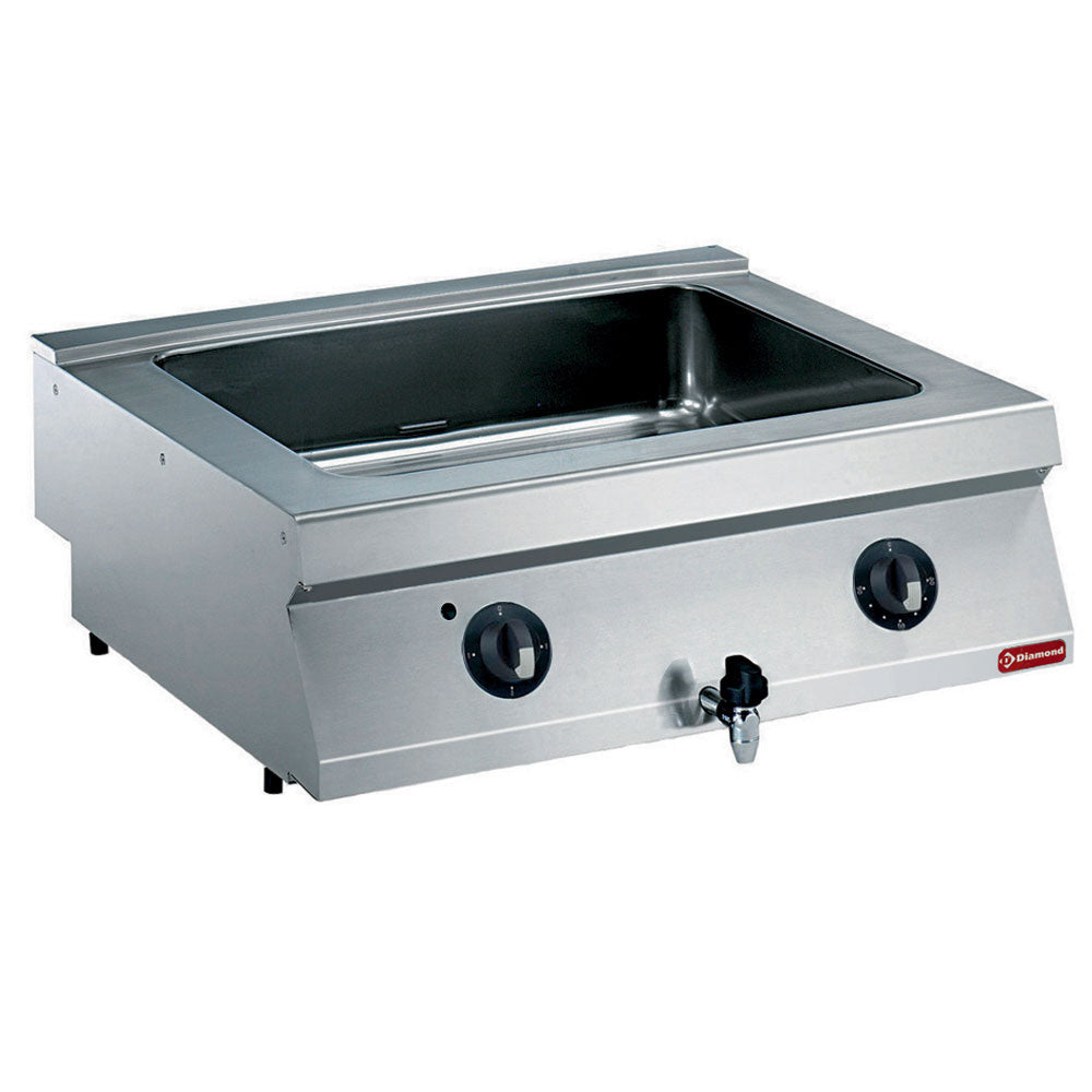 Electric bain-marie GN 2/1 depth 150 mm -TOP, 800x700x250 mm (E17/BM8T-N)