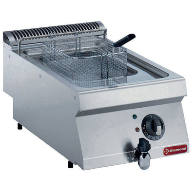 Electric fryer, basin in "Y" 7 liters, external elements -TOP-
