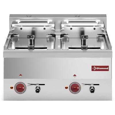 Electric fryer, S-Powerful, 2 x 10 liters -Top-