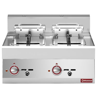 Electric fryer 2 tanks 10 liters -Top-