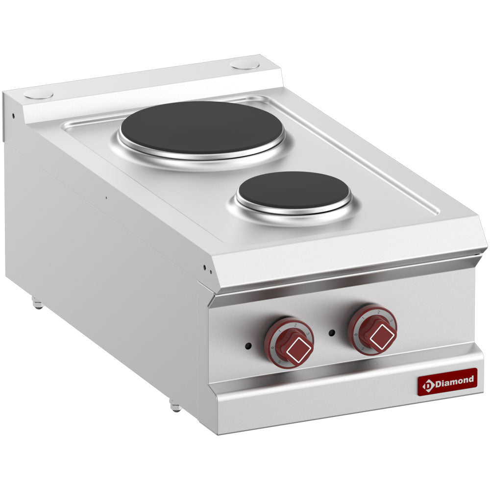 Electric cooker 2 hobs -Top-