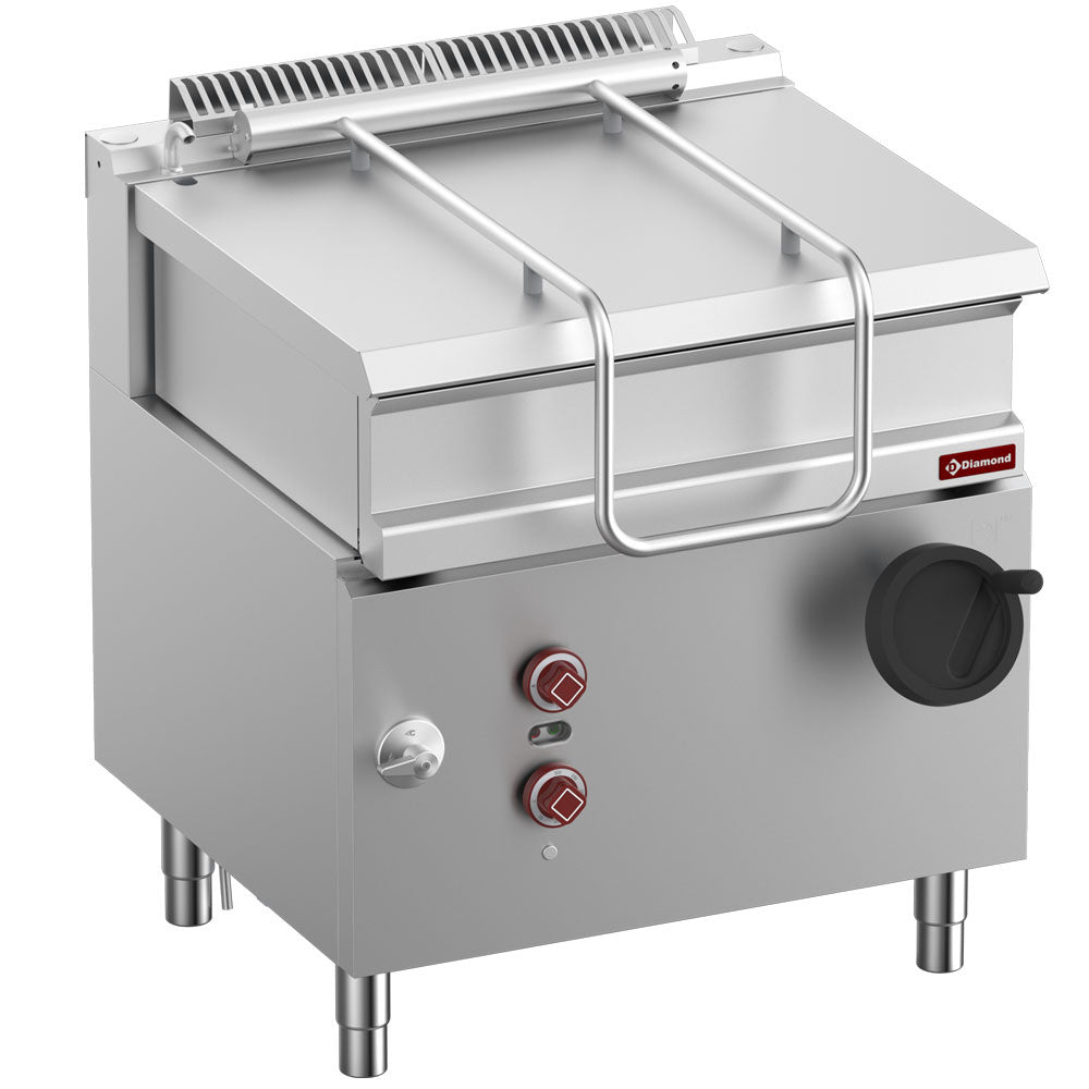 Elektrisk bradepande, rustfrit stål tank, 60 liter
