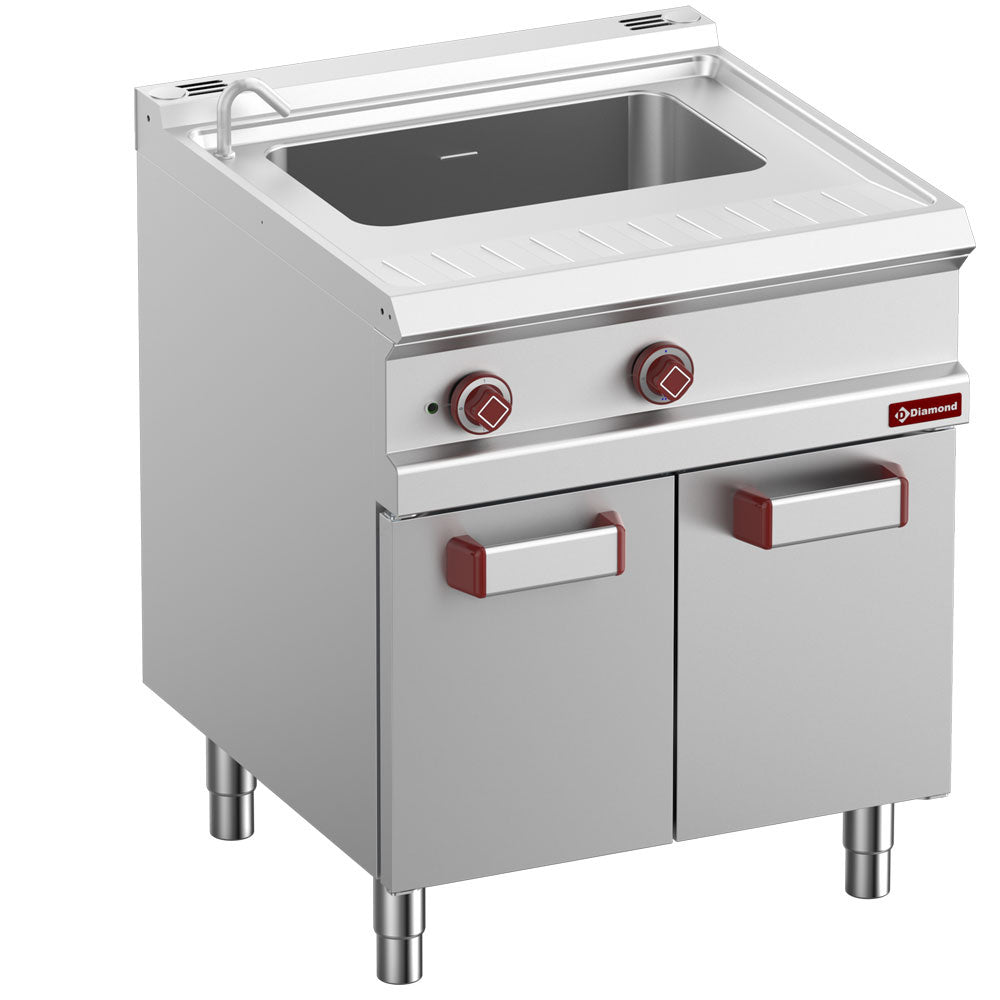 Electric pasta cooker 1 tank 40-liter (without baskets), on cupboard