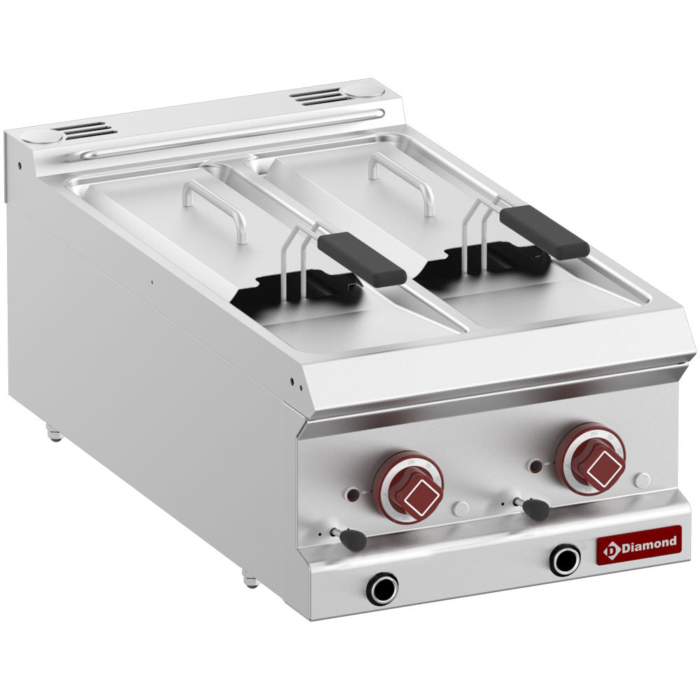 Electric fryer 2 tanks 7 liters -Top-
