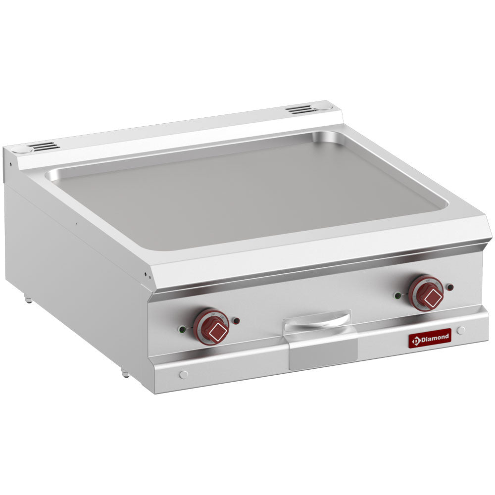 Electric fry top smooth, module 1/1 -Top-
