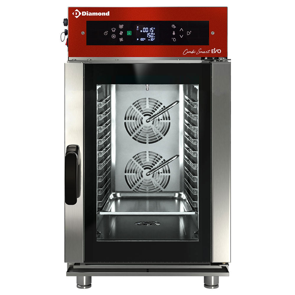 Electric oven, steam/convection, 10x GN1/1 Touch/Digit + Auto-Cleaning