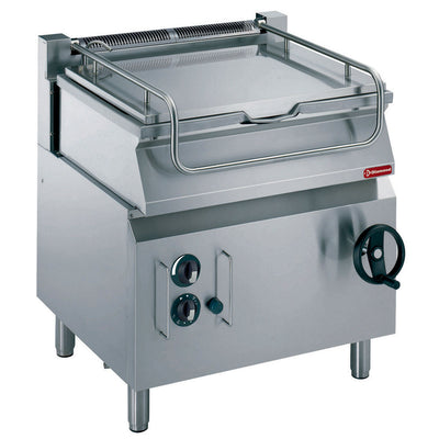 Tumbling gas frying pan, ‘’Duomat’’ basin 60 liters, on board