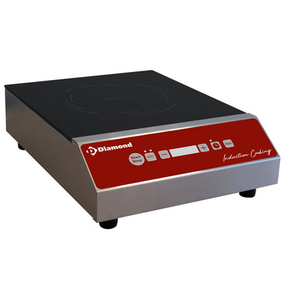 Induktionsplade 3500 watt, taktile taster