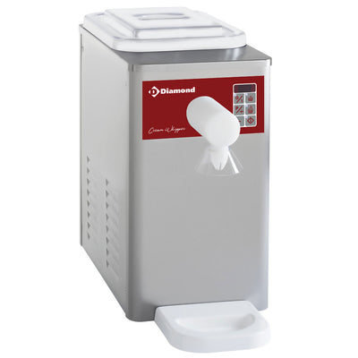 Kølet flødeskumspisker i rustfrit stål, tank 5 L (300 L/t)