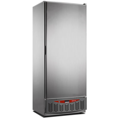 Ventileret køleskab, 525 liter, GN2/1+600x400, rustfrit stål