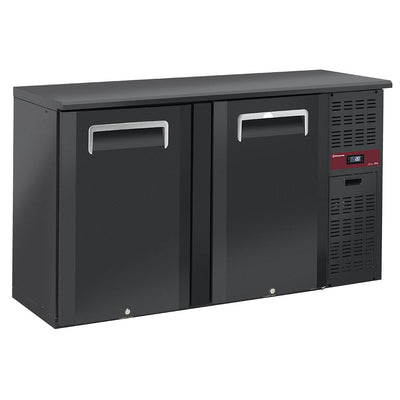 Bottle cooler 2 doors, 320 liters, adjustable feet