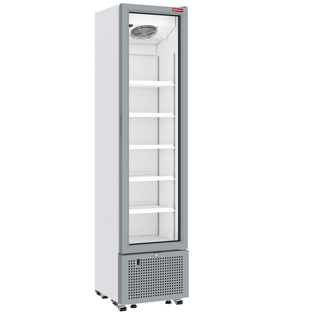Positive refrigerated display 221 liters WHITE