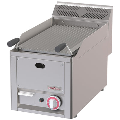 Lava stone grill on gas -Top-