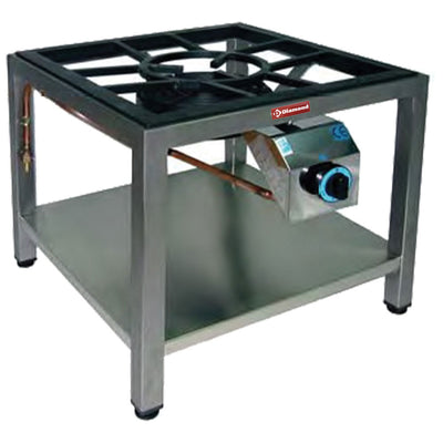 Gas range paella, diam. 250 on support (10 kW)