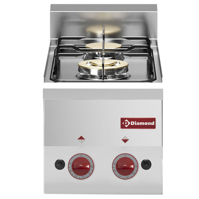 Gas cooker 2 burners -Top-
