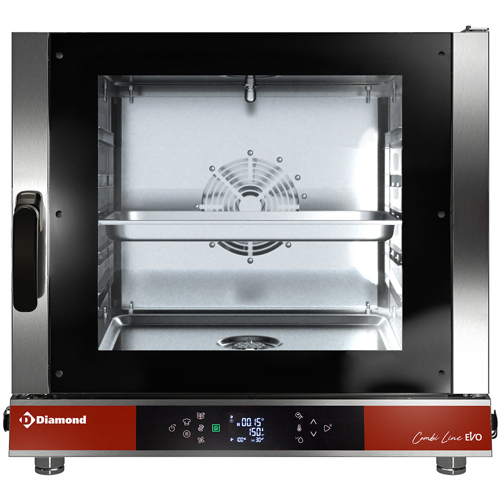 Electric oven, TOUCH/DIGIT steam/convection, 5x GN 1/1 - AUTO-CLEANING