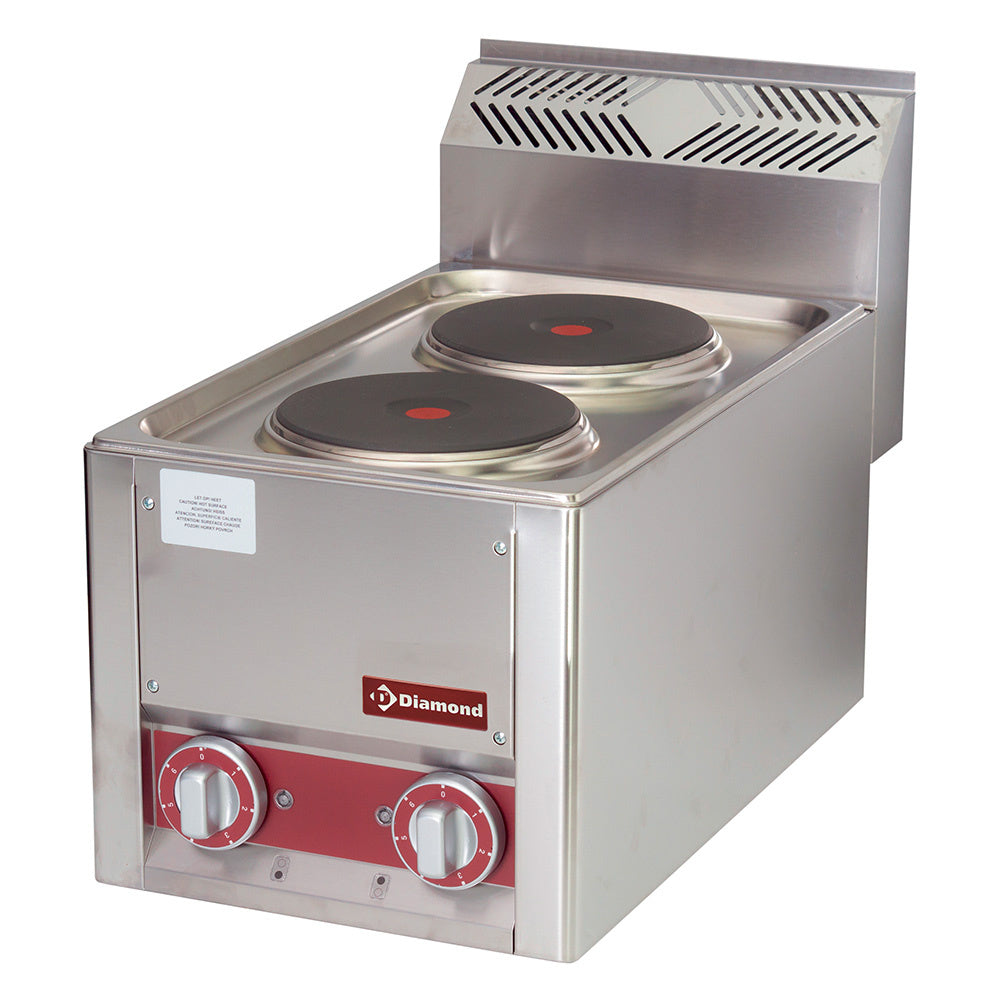 Electric range 2 plates, -Top-