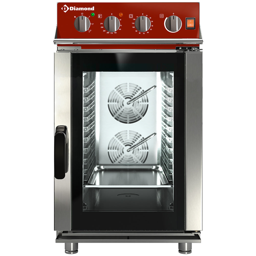 Electric oven, steam/convection, 10x GN1/1 mechanical