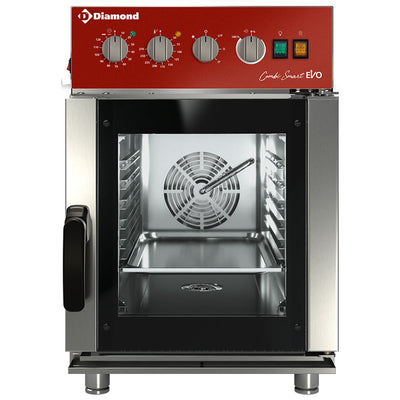 Electric oven, steam/convection, 6x GN2/3 mechanical