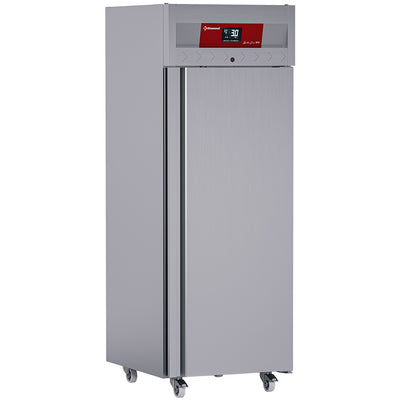 Ventileret fryser 700 liter, 1 dør GN 2/1, på hjul