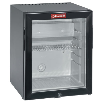 Minibar med glasdør, 32 liter