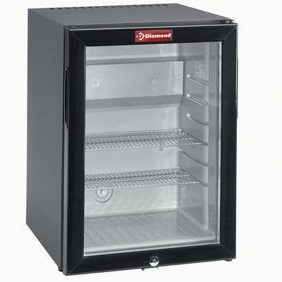 Minibar med glasdør, 42 liter