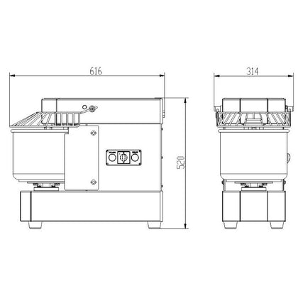 Mixer DEJBLANDER 10L