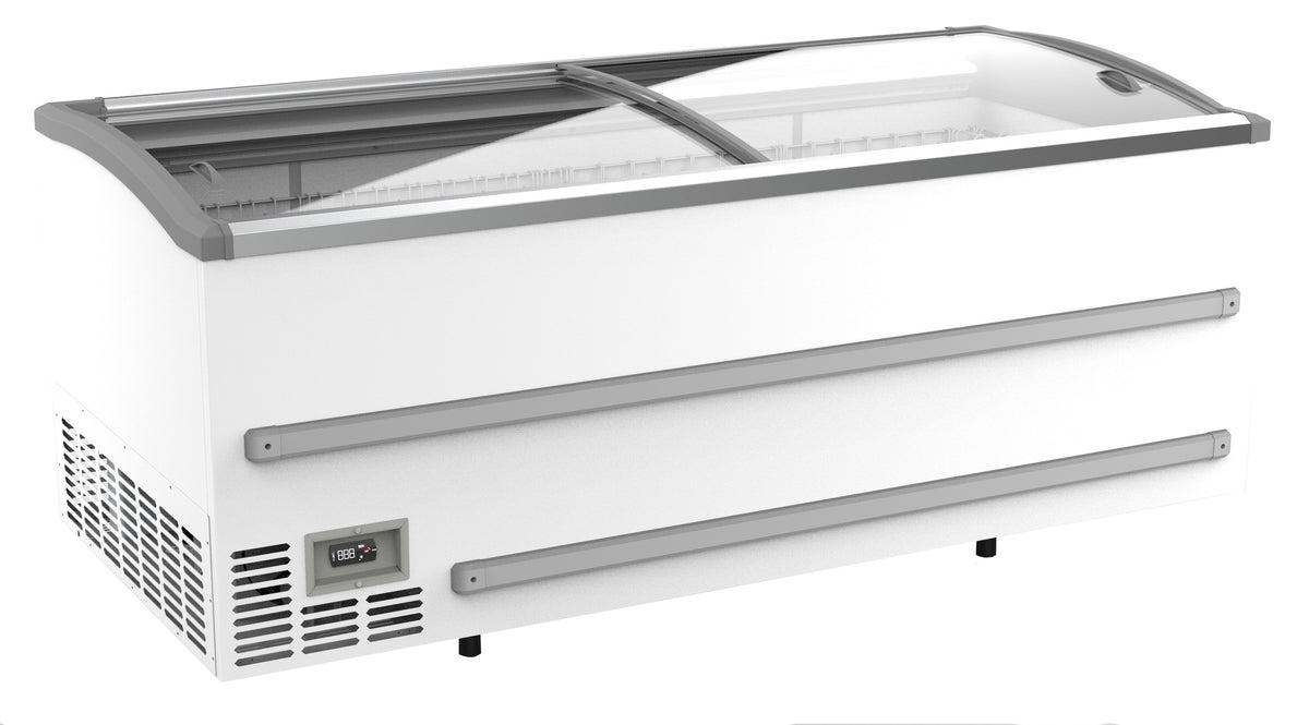 Supermarked fryser hvid 2125 manuel afrimning