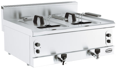BASE 600 GAS FRYER 2X8L **ATTENTION, 800MM WIDTH**