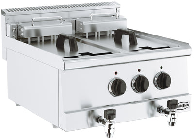 BASE 600 ELECTRIC FRYER 2X10L