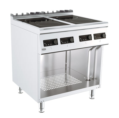 Basis 700 induktions el-komfur 4 plader