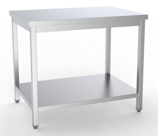 600 arbejdsbord bundhylde 1400