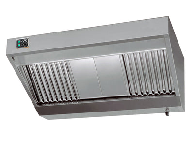 Vægmonteret emhætte komplet 2400