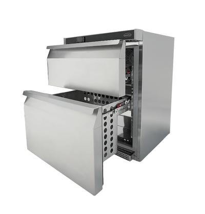 REFRIGERATOR SS 2 DRAWERS