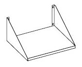 MICROWAVE SHELF FOR 7455.1662