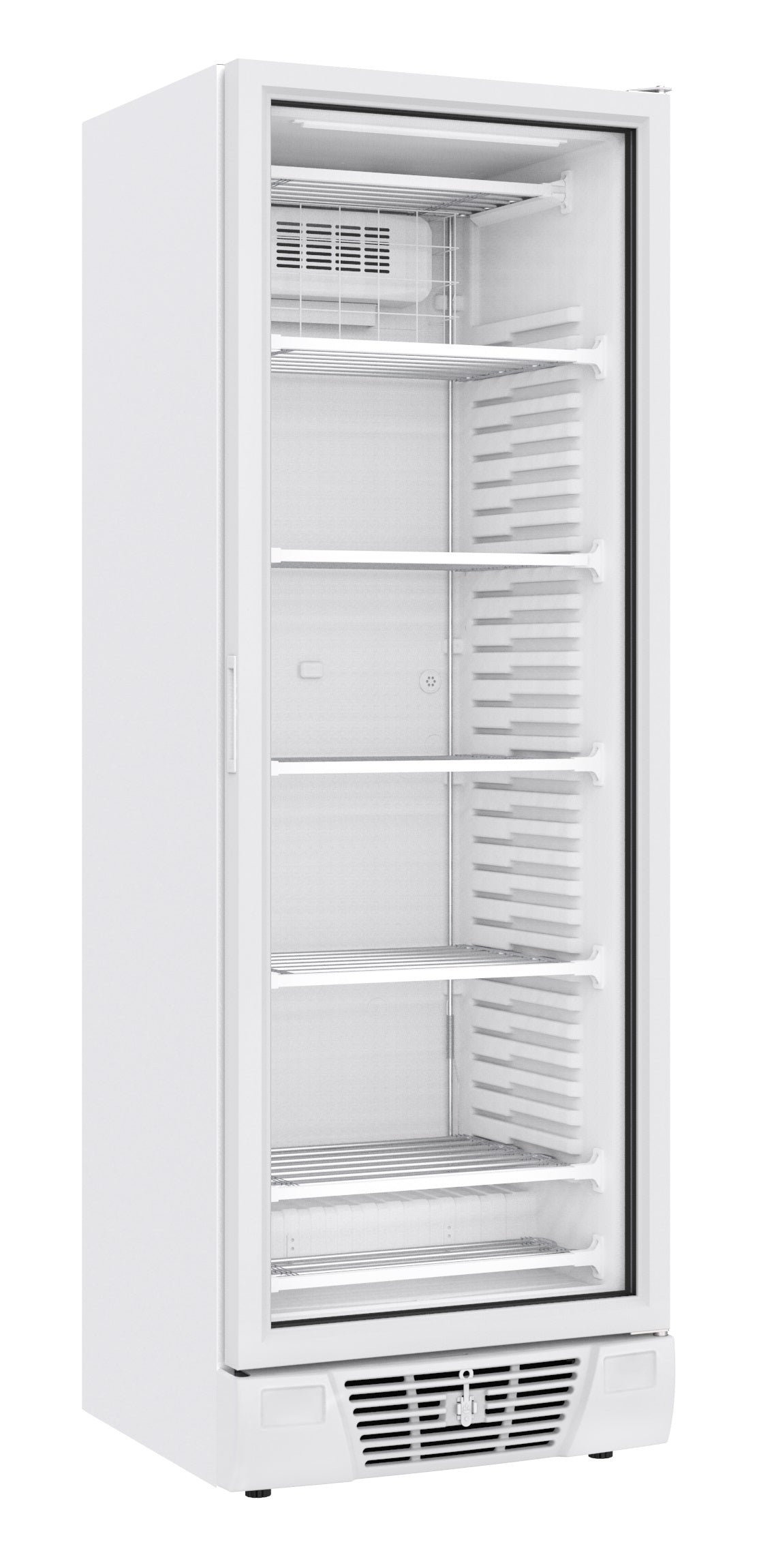 Fryser 1 glasdør 382L