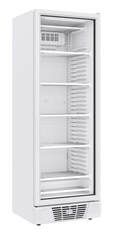 Fryser 1 glasdør 382L