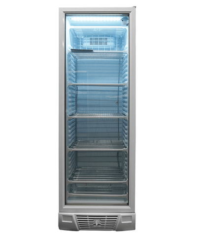 Fryser 1 glasdør 382L
